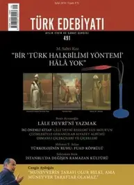 Türk Edebiyatı Dergisi 491. Sayı